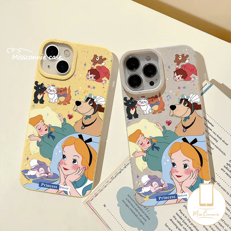 MissConnie Pretty Cute Aurora Disney Princess Phone Case Compatible For  iPhone 11 13 14 XR 15 12 Pro Max 7plus 15 6S Plus SE 2020 X XS MAX - Main Image