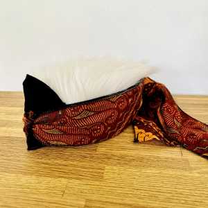 Topi Cowok Keren 2024/Topi Udeng Iket Bando Sunda Rambut Palsu/Udeng Bali/Blangkon Jawa