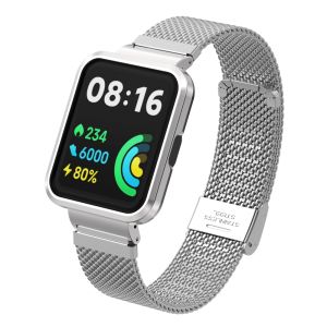 Dây Đeo Cho Redmi Watch 2 Lite Dây Đeo Cổ Tay Thay Thế Kim Loại Bằng Thép Không Gỉ Redmi