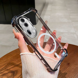 [ Shockproof ]Case For OPPO Reno 11 PRO Phone Case 2025 New Magnetic design aesthetic Case SZ15