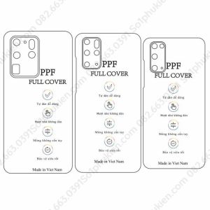 [Mã ELMS10 giảm 6% đơn 50K] Dán ppf dẻo mặt trước/ mặt sau kèm cam Samsung S20 S20+ S20 ultra tự phục hồi vết trầy xước