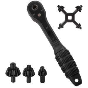 Chuck Key Ratchets Set 2 in 1 Wrench and 4 in 1 Key Suitable for Benches Drills and Power Tool