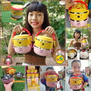 🎯" ชุดปิ่นโตคู่หู หมีพลู" 🐻❤️พรีเมี่ยม 7-11 จากดีสนีย์ ❤️(ของแท้) มาให้เพื่อนๆได้เป็นเจ้าของแล้ว สุดน่ารัก