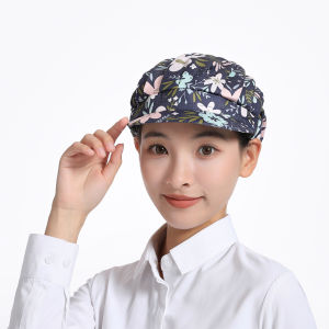 Topi Chef Kain Bisa Dicuci Topi Koki Topi Koki Jamur Chef Hair Net Cooking Hat Topi Chef Koki Masak