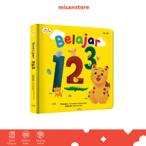Mizan Buku Anak Seri Kumi Belajar 123 Boardbook