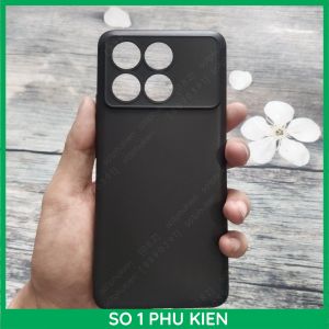 Ốp lưng Xiaomi K70 5G/ Xiaomi K70 Pro 5G loại dẻo đen bảo vệ cam cao cấp bền đẹp