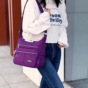 New Women Handbag Shoulder Bag Female Light Crossbody Bag Ladies Messenger Bag Nylon Waterproof Lady Purse Sac a Main