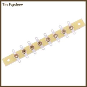 [The Fayshow] แถบป้าย FR4 8-Pin 1ชิ้นบอร์ดเทอร์มินัลบอร์ดทั่วไป FR HIFI VINTAGE AMP DIY