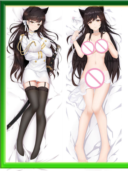 Azur Lane IJN Atago Anime Games Dakimakura Pillowcase DIY Custom Cushion Pillow Cover Home Bedding Hugging Body Pillow Case Lazada PH