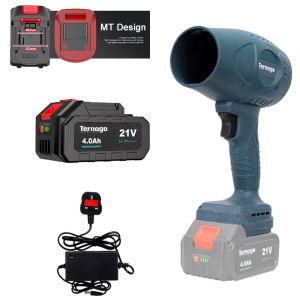 Ternaga Cordless Air Blower Handheld TurboJet Fan Blower Portable 21V High Power Industrial-grade Dust Blower Turbo Fan