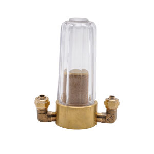 1Pcs Dental Water Filter Valve Copper Treatment Device with Connectors for Dentist Chair Lab Equipment Accessories Tools