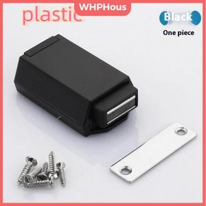 WHPHous Magnetic Door Catches Heavy Duty Push To Open Cabinet Catch For Hidden Door Handle Replacement Magnets Cabinet Latch