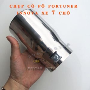 Chụp Cổ Pô chụp Đuôi Bô Xe 7 Chỗ Innova Fortuner
