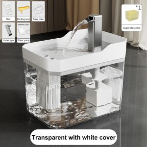 1.5L Cat Water Fountain For 7 Days Water Drinking Dispenser Replaceable Filter Water Fountain For Cat Automatic Drinker