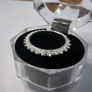 แหวนเงินดอกพิกุลโบราณ เงินแท้99% งานสุโขทัย