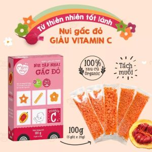 Nui rau củ hữu cơ ăn dặm tách muối Mămmy cho bé từ 6 tháng. Date 1/2026 - Sweet Baby House