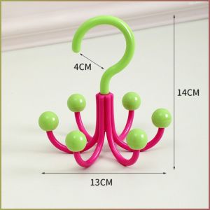 ไม้แขวนเสื้อ รับน้ำหนัก อเนกประสงค์ หมุนได้ จัดระเบียบ กระเป๋าแขวน ทําความสะอาด หนาขึ้น