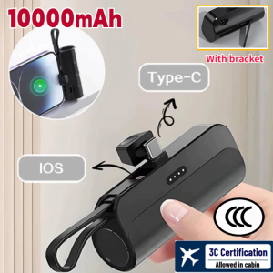 【SG】CCC 25000mAh 100% PowerBank Bidirectional 20W Fast Charging iP/Type-c Capsule Lipstick Small Portable Charger 3C