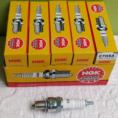 [ Harga Grosir 10 Psc ] Busi NGK C7HSA ORIGINAL Pendek grand Supra Fit X Vega Jupiter Mx Shogun dll