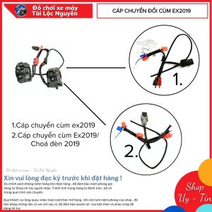 [HCM]BỘ JACK CẮM CHUYỂN ĐỔI CÙM CÔNG TẮC EX2019 CHO EX2015 SEIDO