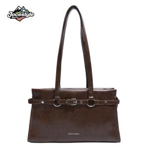 ผู้หญิง PU Retro กระเป๋าสะพายสำหรับเดินทางทุกวันกระเป๋าถือกระเป๋าสะพายข้างไม่มีจี้