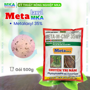 Metalaxyl MKA 35WP quản lý phytophthora vàng lá thối rễ gói lớn 500g