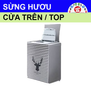 Tấm Bọc Chống Bụi Che Phủ Cho Máy Giặt Lồng Đứng Lồng Ngang