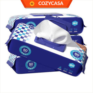 【COZYCASA】【3Packs/Box】Manhua Kitchen Wet Wipes 80 Sheets | Quick Oil Removal | GreaseRemoval