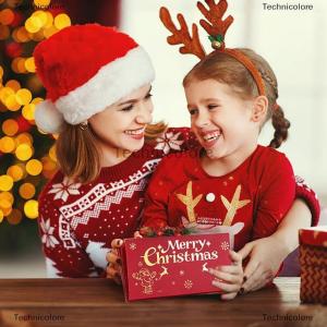 [COD] Technicolore ซองของขวัญเงินสดคริสต์มาสที่ใส่บัตรของขวัญเงินสำหรับเงินสดซองจดหมายวันหยุดแบบ DIY สุดเซอร์ไพรส์สำหรับของขวัญงานเลี้ยงคริสต์มาส