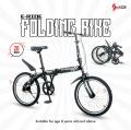 E-RIDE FOLDING BIKE 20" INCH / BASIKAL LIPAT 20" INCH MURAH / SESUAI UNTUK 8 TAHUN KEATAS. 