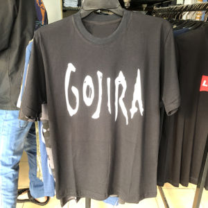 Kaos Gojira Tshirt Casual Premium Cotton Real Pict Ready Stock Tersedia dan Siap Kirim BISA COD