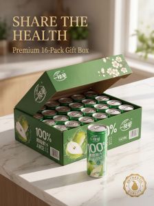 [Yi Zhi Bi] 100% Laiyang Pear Juice 310ml x 16 Cans Singapore