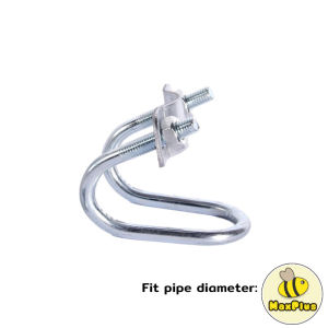 MaxPlus U-Shaped Galvanized Clip 20x20mm 25x25mm 32x32mm for Structure Fixing