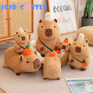 JOJO CASTLE Capybara Plush Toy Simulation Capibara with Fruits Fluffy Doll Stuffed Animals Bubble Pendant Funny Gift for Kids Boy 卡皮巴拉 水豚鼠 Capibara Toys Capibara Plushie Chica Plushie - Lazada