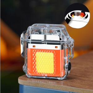 (Delivery from the Philippines) Outdoor COB Work Light Type-C Charging Flash Warning Light Emergency Light Led Flashlight