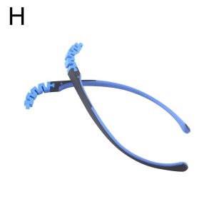 SIERWU สองสี กันลื่น สำหรับเด็กๆ แขนแว่นตา อุปกรณ์เสริมแว่นตา ขาเปลี่ยนได้ กรอบแว่นตาแว่นตา