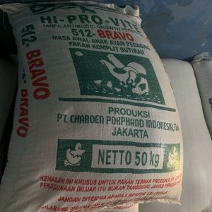 Pakan Ayam Pedaging Repack Hi-Pro-Vite 512 Bravo Butiran Eceran Per Kg