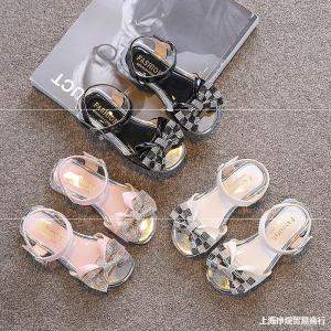 Dép Quai Hậu Bé Gái Dép Sandal Bé Gái Công Chúa Đính Đá Lấp Lánh Hàng Quảng Châu Cao Cấp