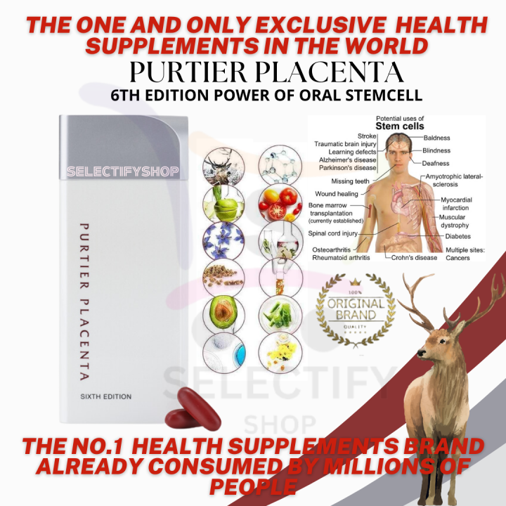 PURTIER PLACENTA original stemcell 6th Edition Sixth Edition 60 
