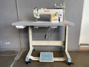 Mesin Jahit Industri Kulit PVC Leather Vinyl Canvas Walking Foot Heavy Duty Industrial Sewing Machine Yamata-FY0303D