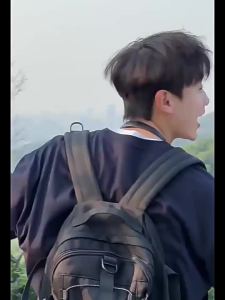 100% Human Hair Full Wig Mens Short Wig Fashion and Modern Style Real Human Hair Wig Natural Looking Handsome Wig