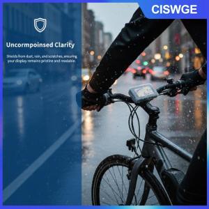 CISWGE E-Bike Hiển Thị Silicone Bảo Vệ Bìa Cho 790 810 880 Bảng Điều Khiển Mềm Trường Hợp Không Thấm Nước Cho Thời Tiết Mưa Xe Đạp Điện