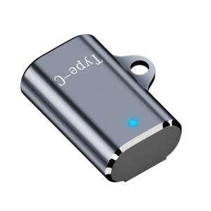 Magnetic Charging Adapter Bone Conduction Headphone Charging Adapter 90 Degree Bending Headsets Type C Connector for Wing