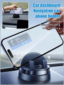 Cell Phone Holder Non-slip Durable Car Navigation Stand Non-marking 3n Adhesive Suction Cup
