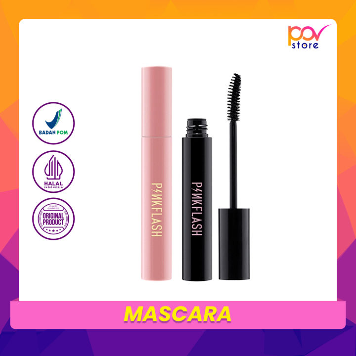 PINKFLASH Lengthening And Volume Waterproof Mascara  PINK FLASH Mascara - PF E08  POV Store