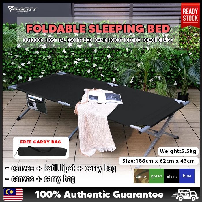 KAIN KANVAS SAHAJA Kain Camping Bed Canvas Only Katil Lipat Camp