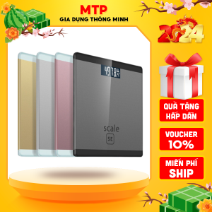 Cân sức khỏe điện tử gia đình iScale SE 180kg Cân điện tử sức khỏe mặt kính cường lực cao cấp Cân sức khỏe gia đình