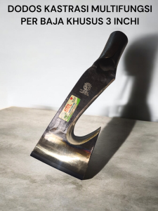 DODOS SAWIT KASTRASI 4 X 4 ORIGINAL MULTIFUNGSI PANEN GANCU DLL BAHAN BESI BAJA JEPANG LEBAR MATA 8CM