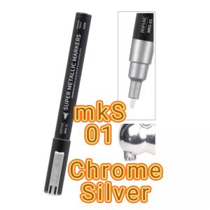 Bút sơn mô hình DSPIAE dòng MKA màu kim loại MKS màu ánh kim MKE bút xóa tẩy lem 2 đầu có thể thay đổi ngòi 0.5 mm/2.0 mm