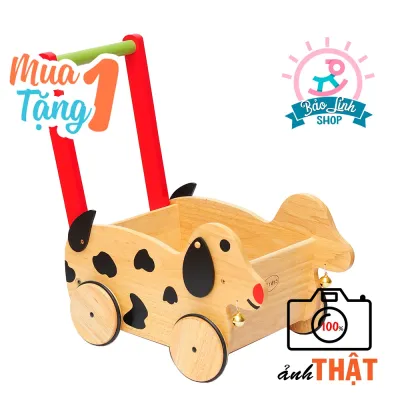 Xe tập đi hình chó - Giúp bé tập đứng vịn giữ thăng bằng - Chở đồ chơi cho bé CHÍNH HÃNG Winwintoy